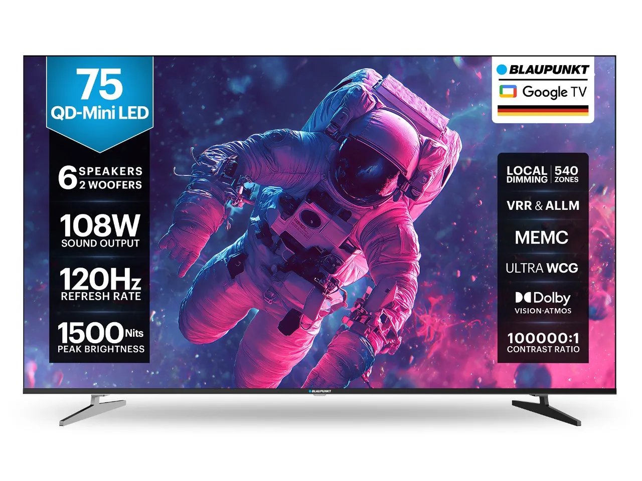 Blaupunkt Launches Google Mini LED TVs in India on Flipkart
