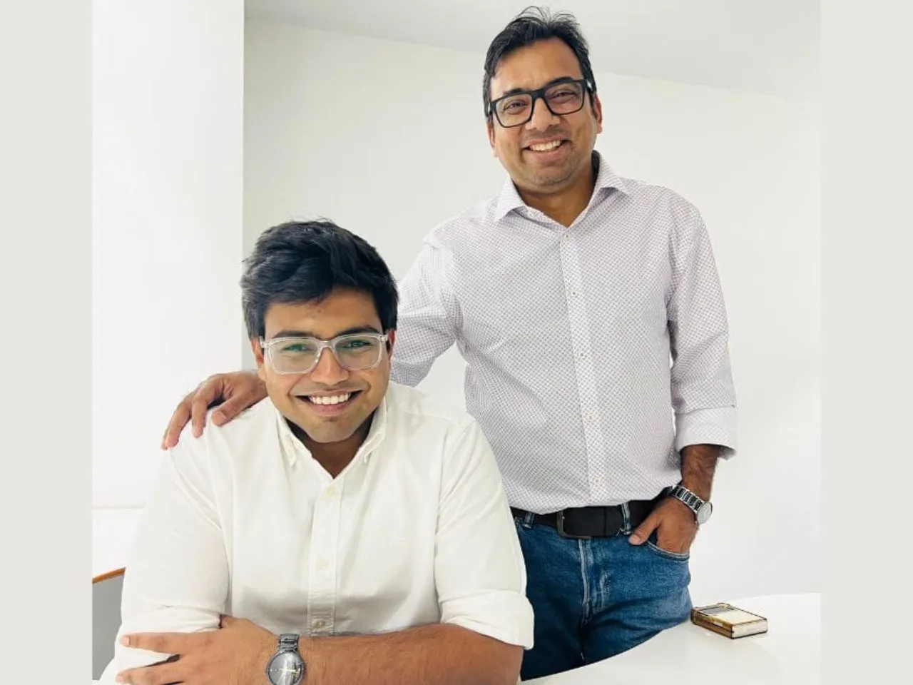 L-R Subin Mitra and Pratik Tiwari