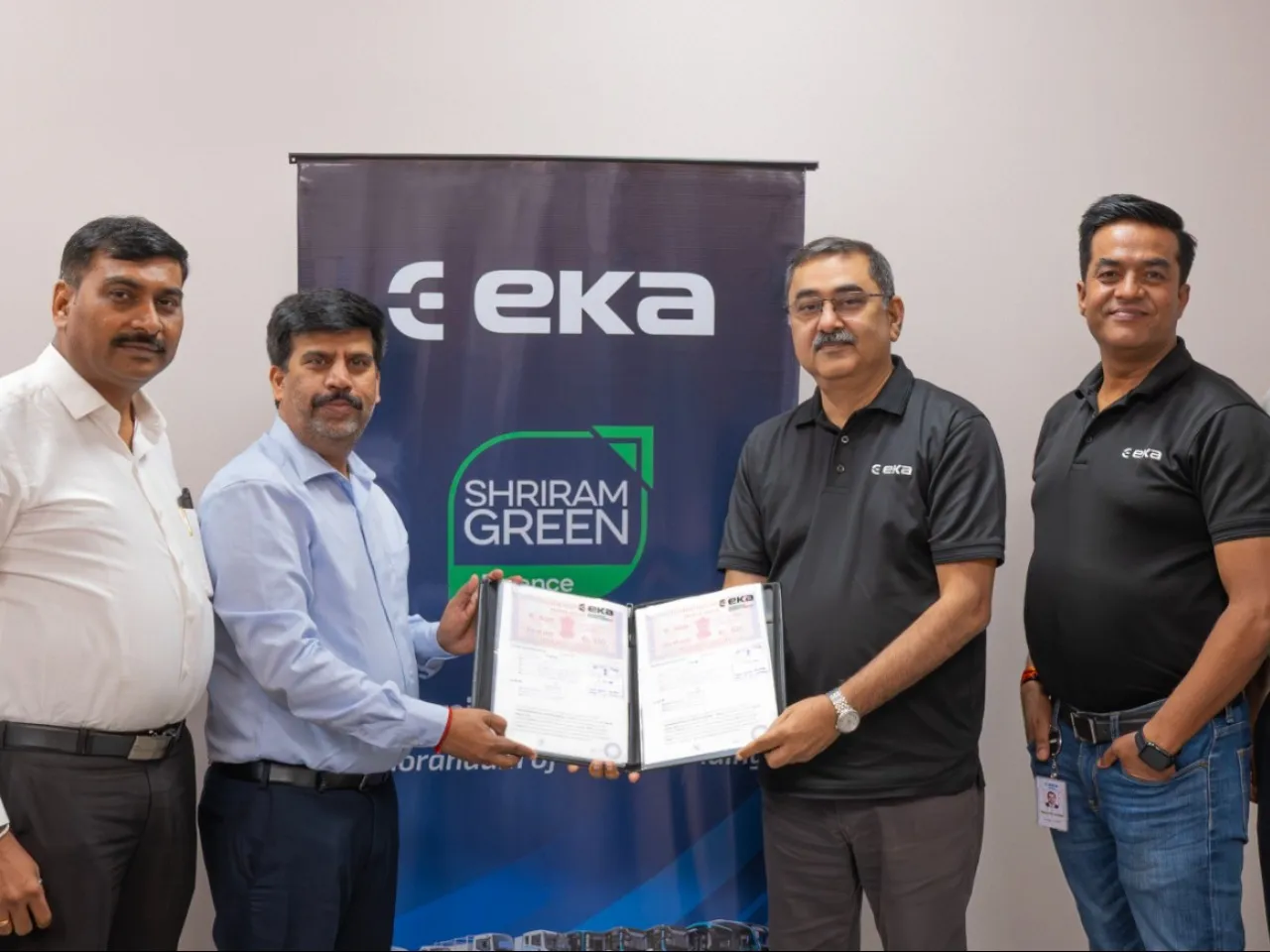 MoU- EKA and Shriram Green Finance
