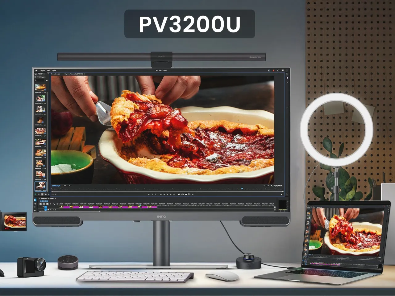 BenQ Launches PV3200U 32-inch 4K UHD Monitor for Creators