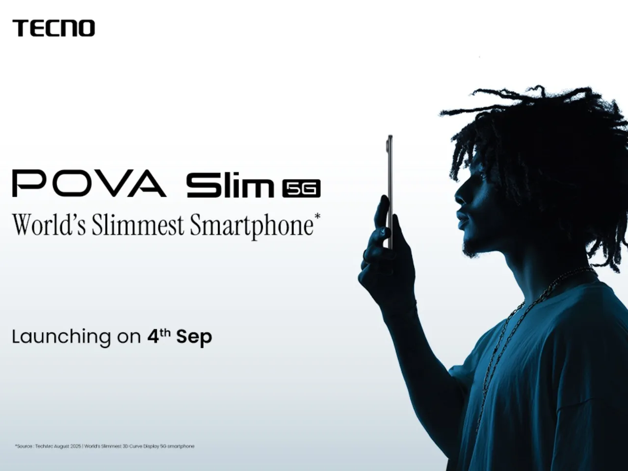 TECNO Unveils POVA Slim 5G with Dynamic Mood Light Feature