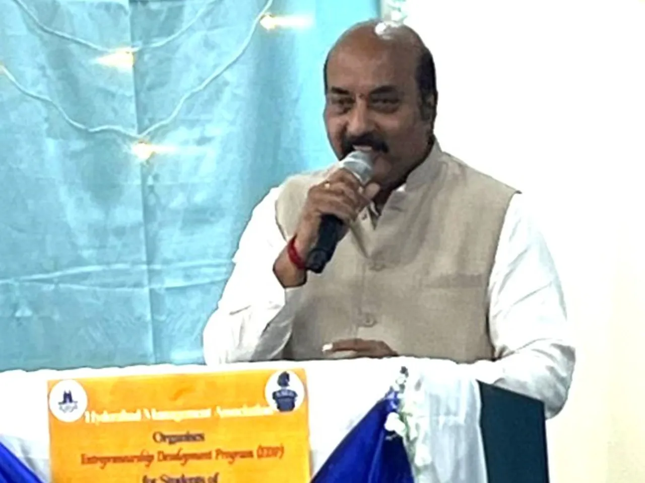 Mr. Alwala Devender Reddy, President of HMA