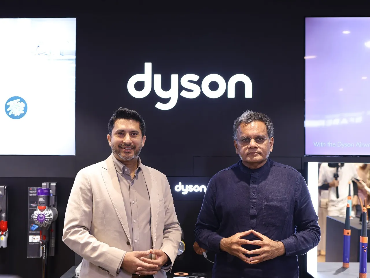 Ankit Jain Managing Director Dyson India and Mr Nilesh Gupta Directo