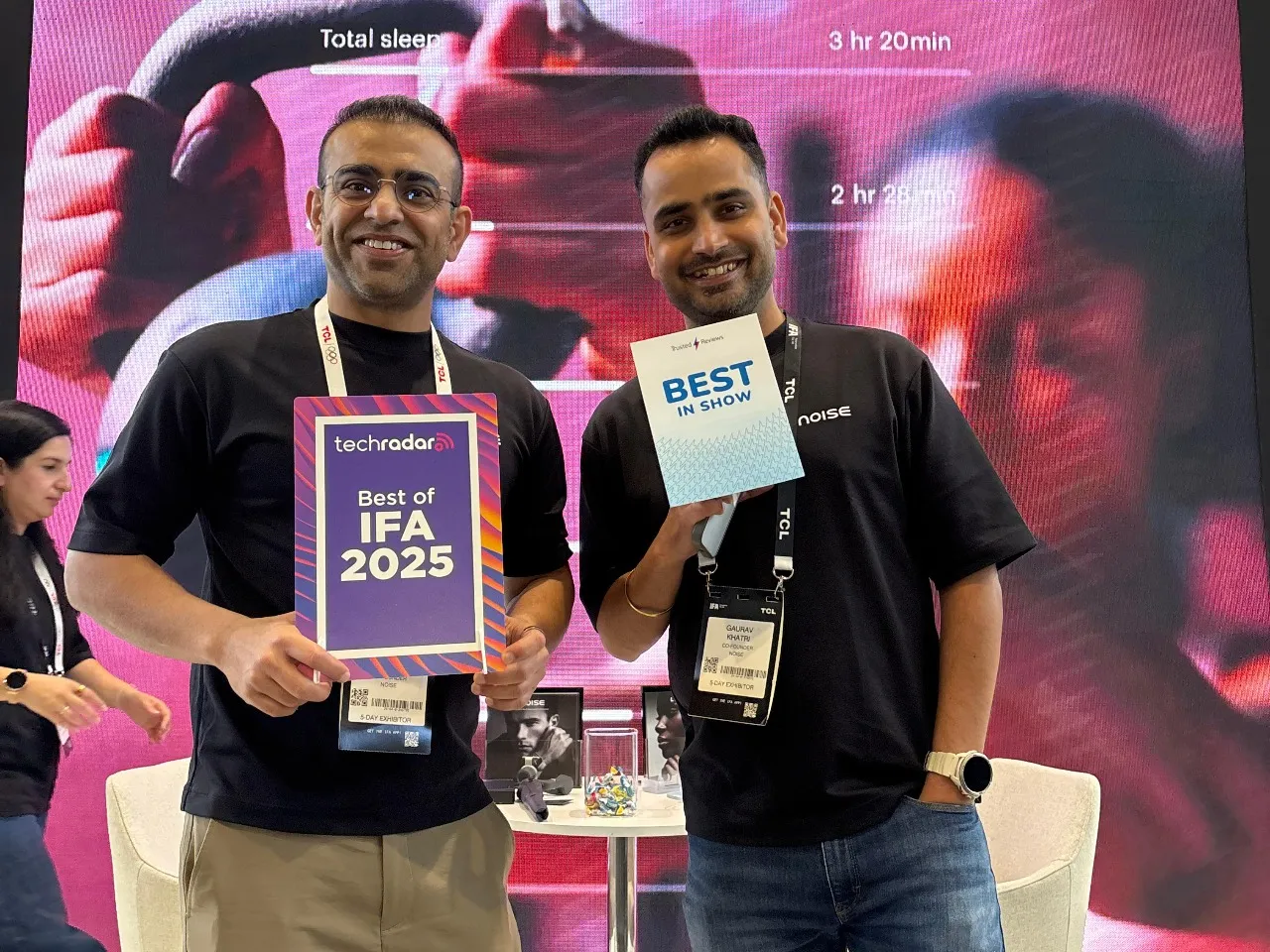 Amit and Gaurav at IFA