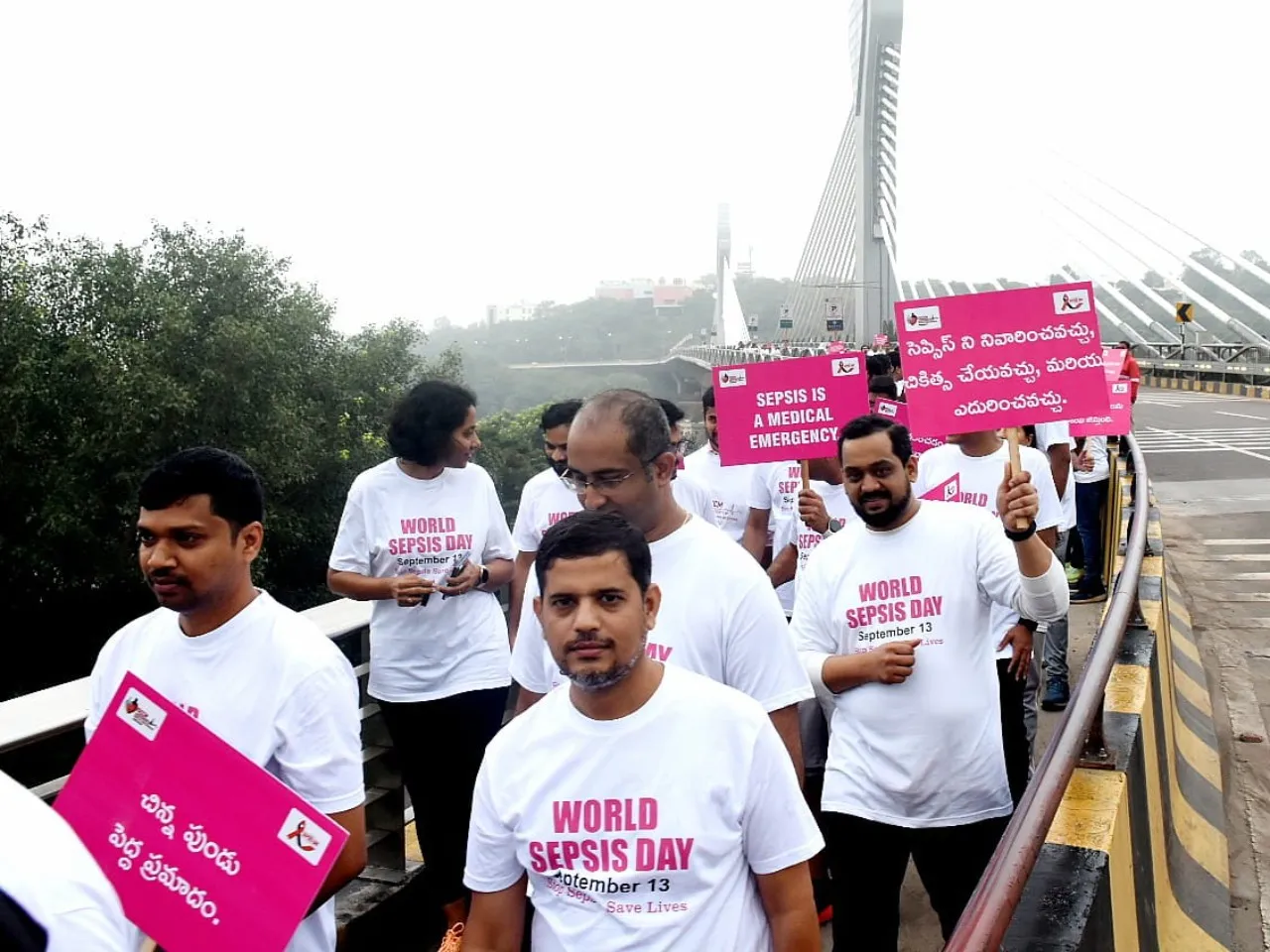 World Sepsis Day ISCCM Hyderabad Organizes Awareness Walk in City
