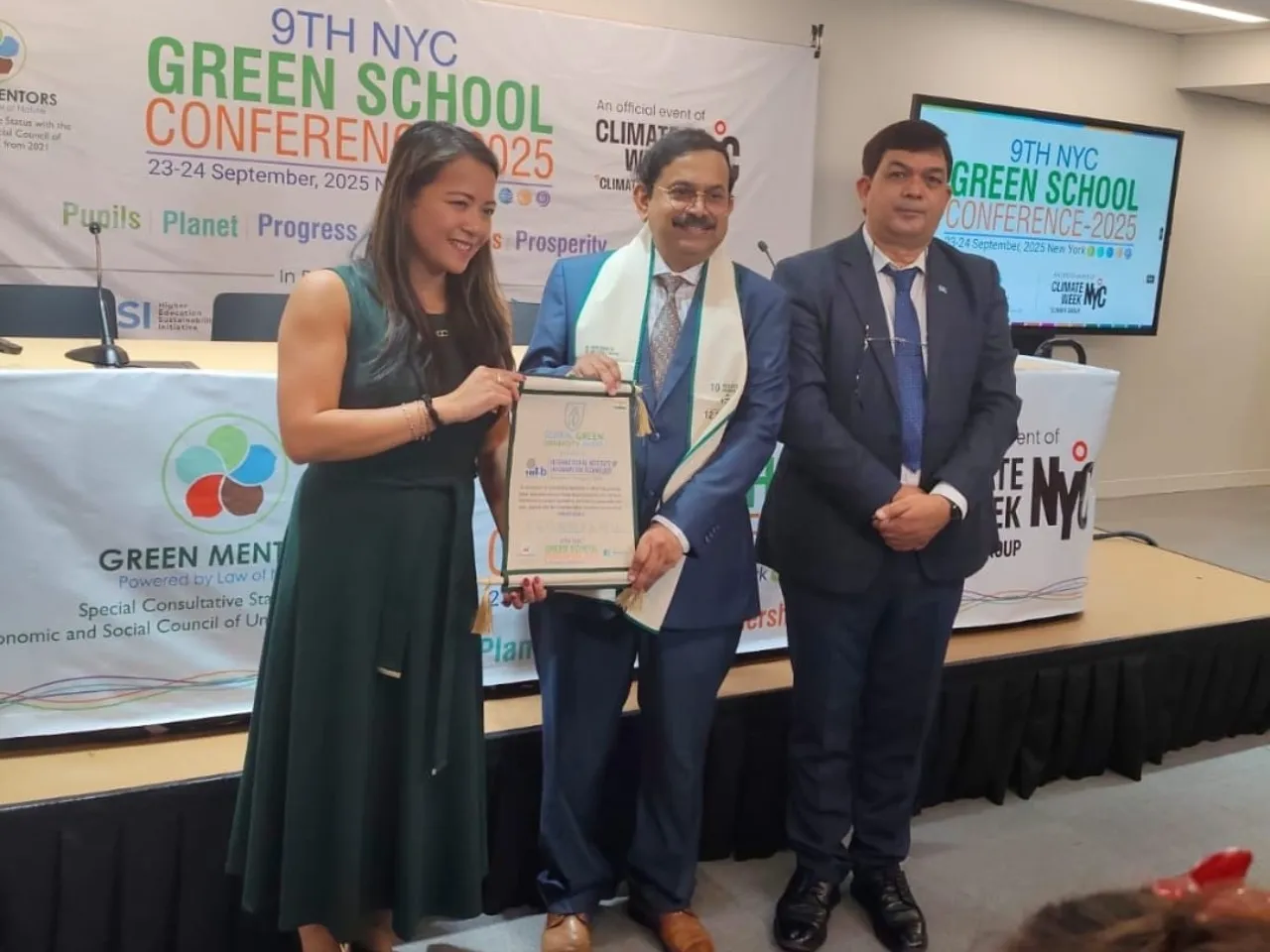 IIIT- Bangalore Secures Global Green University Award for Sustainability Efforts