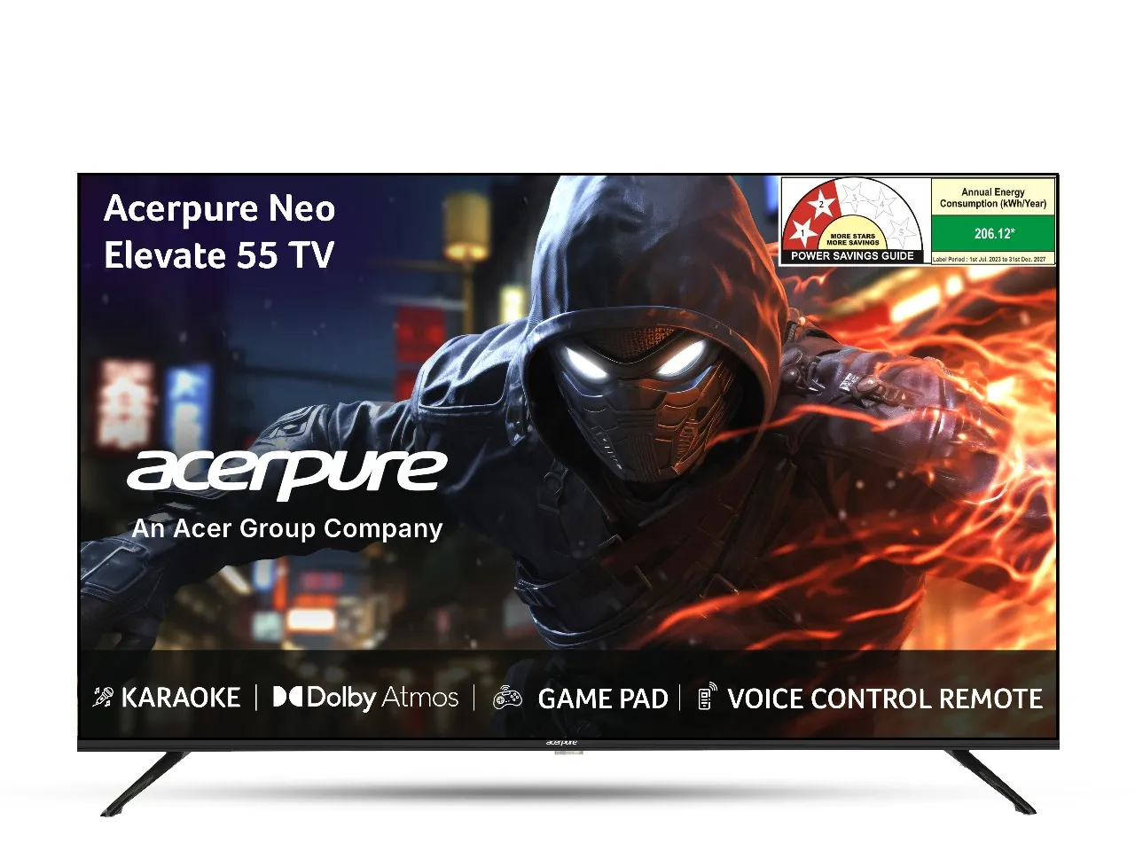 Acerpure Unveils Neo Smart TVs with Dolby Atmos and QLED Models