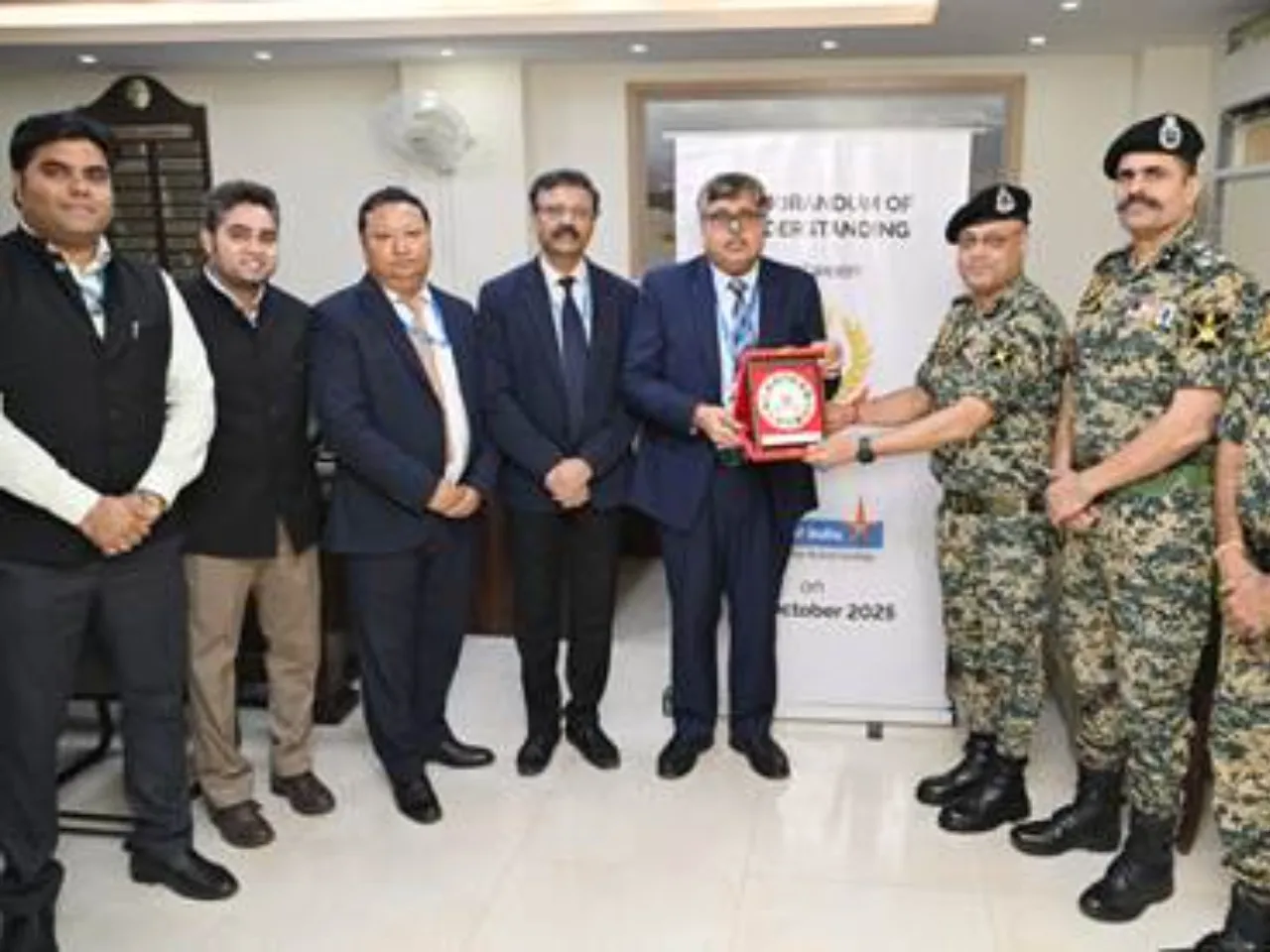 Bank of India Signs MoU with BSF for Rakshak Salary Package