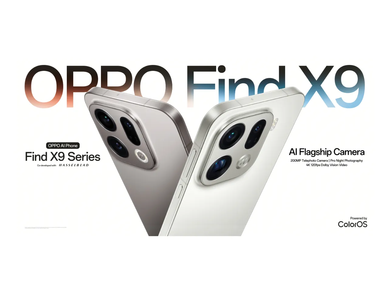 OPPO Unveils Find X9 Series in India with ColorOS 16