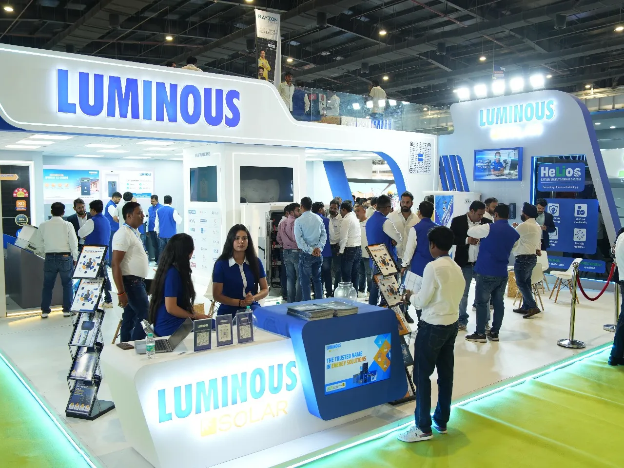 Luminous Highlights Smart Power Solutions at Renewable Energy India 2025