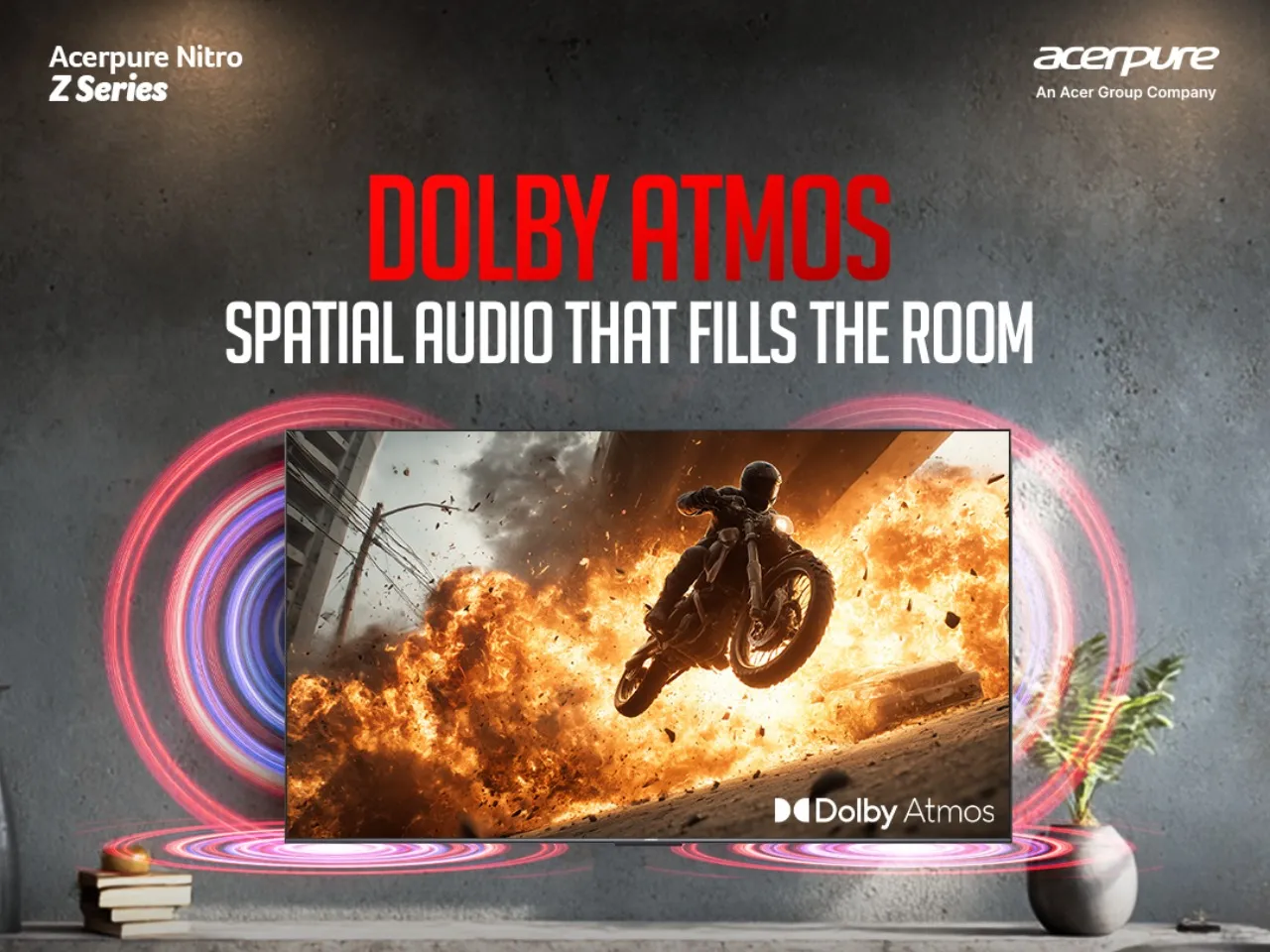 Acerpure India Unveils 100-Inch Nitro Z Series Smart TV