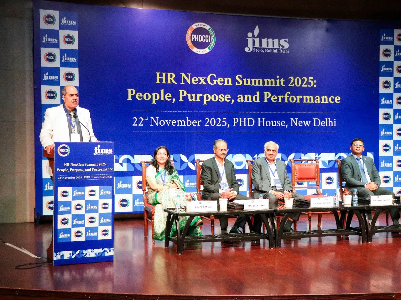 HR NexGen Summit 2025 Highlights Future of Work at JIMS Rohini