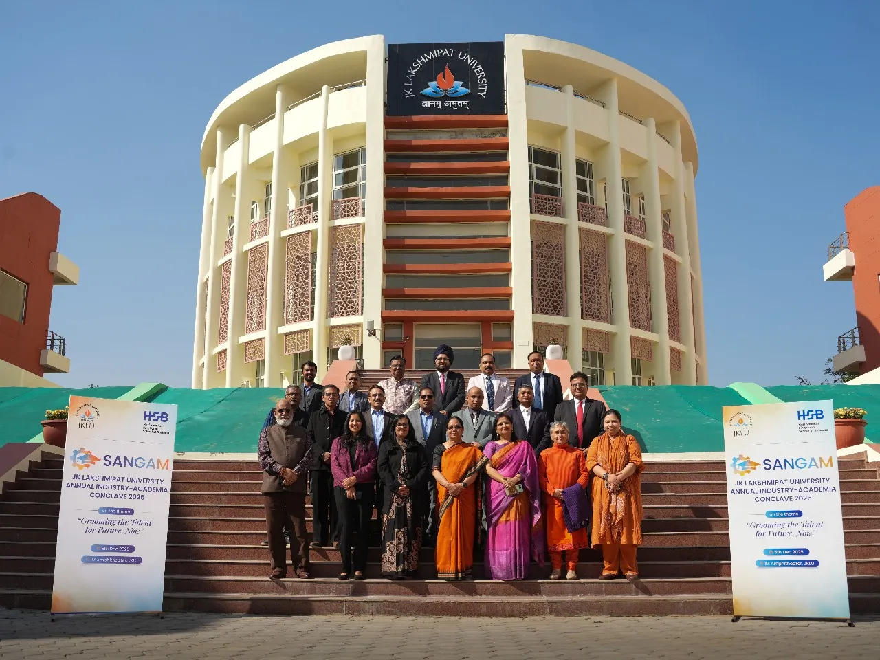 JK Lakshmipat University Hosts Sangam 2.0 to Strengthen Academia-Industry Collaboration