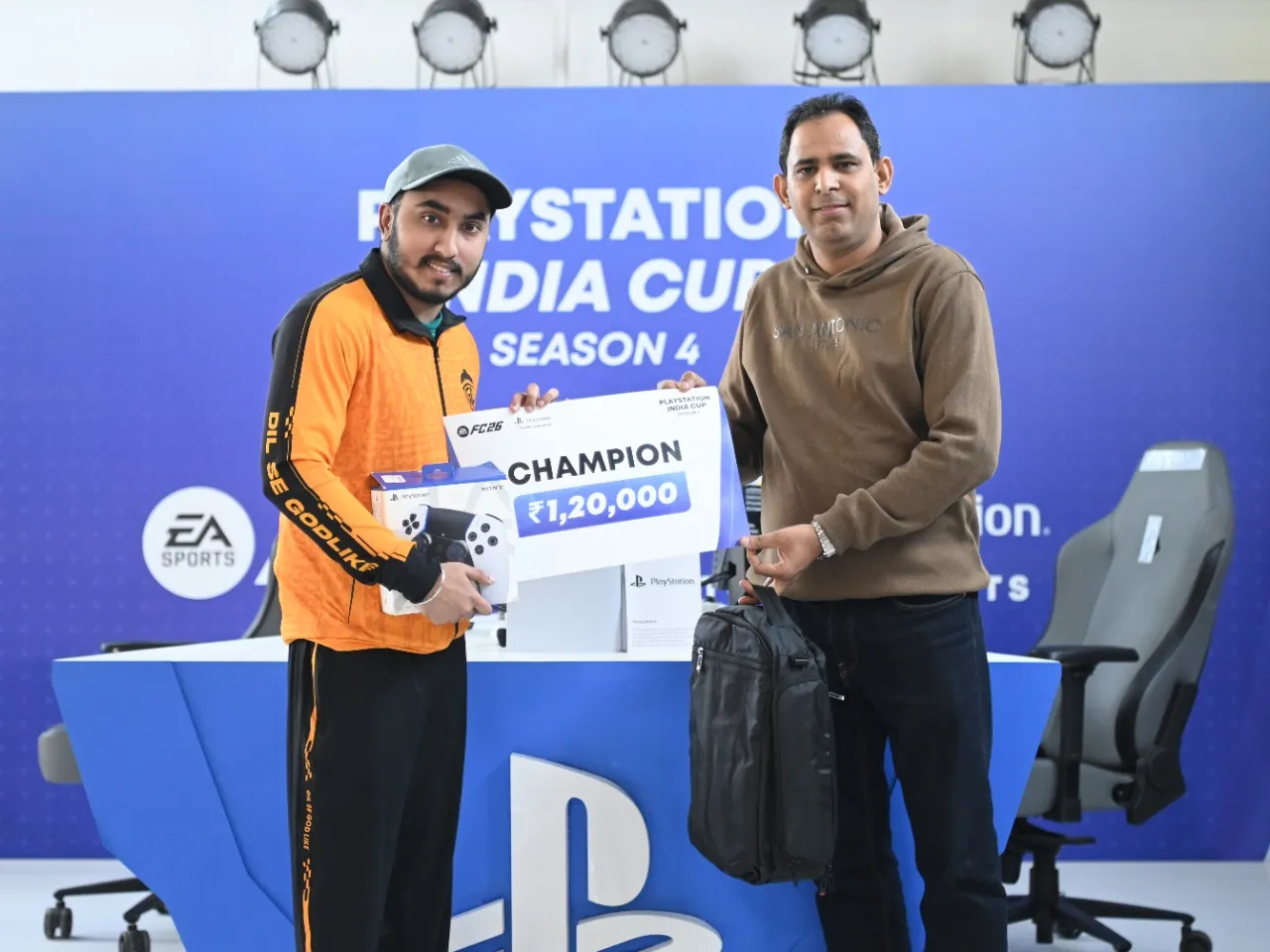 Charan Jot Singh wins the PlayStation India Cup