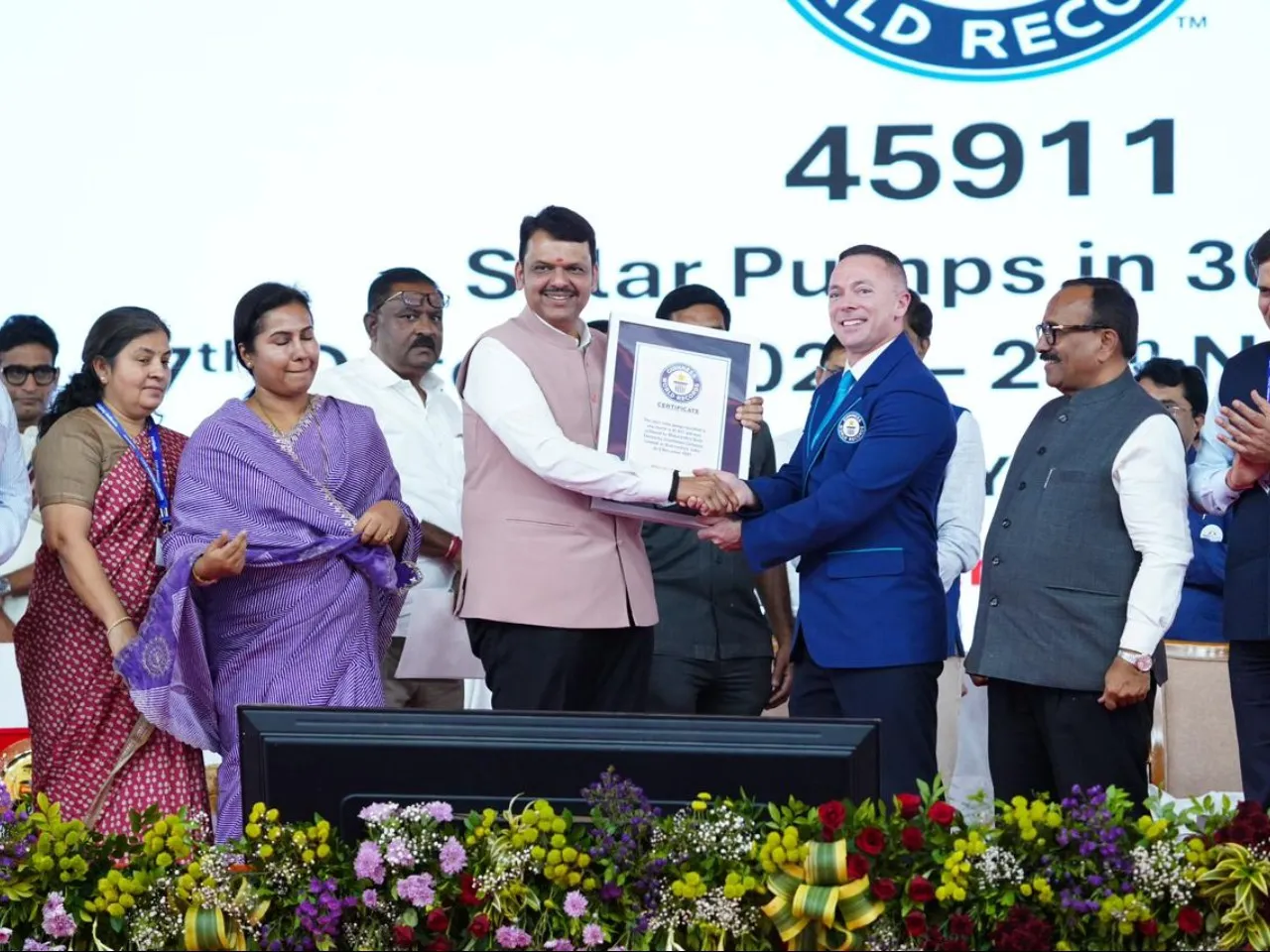 MSEDCL Achieves Guinness Record For Solar Pump Deployment