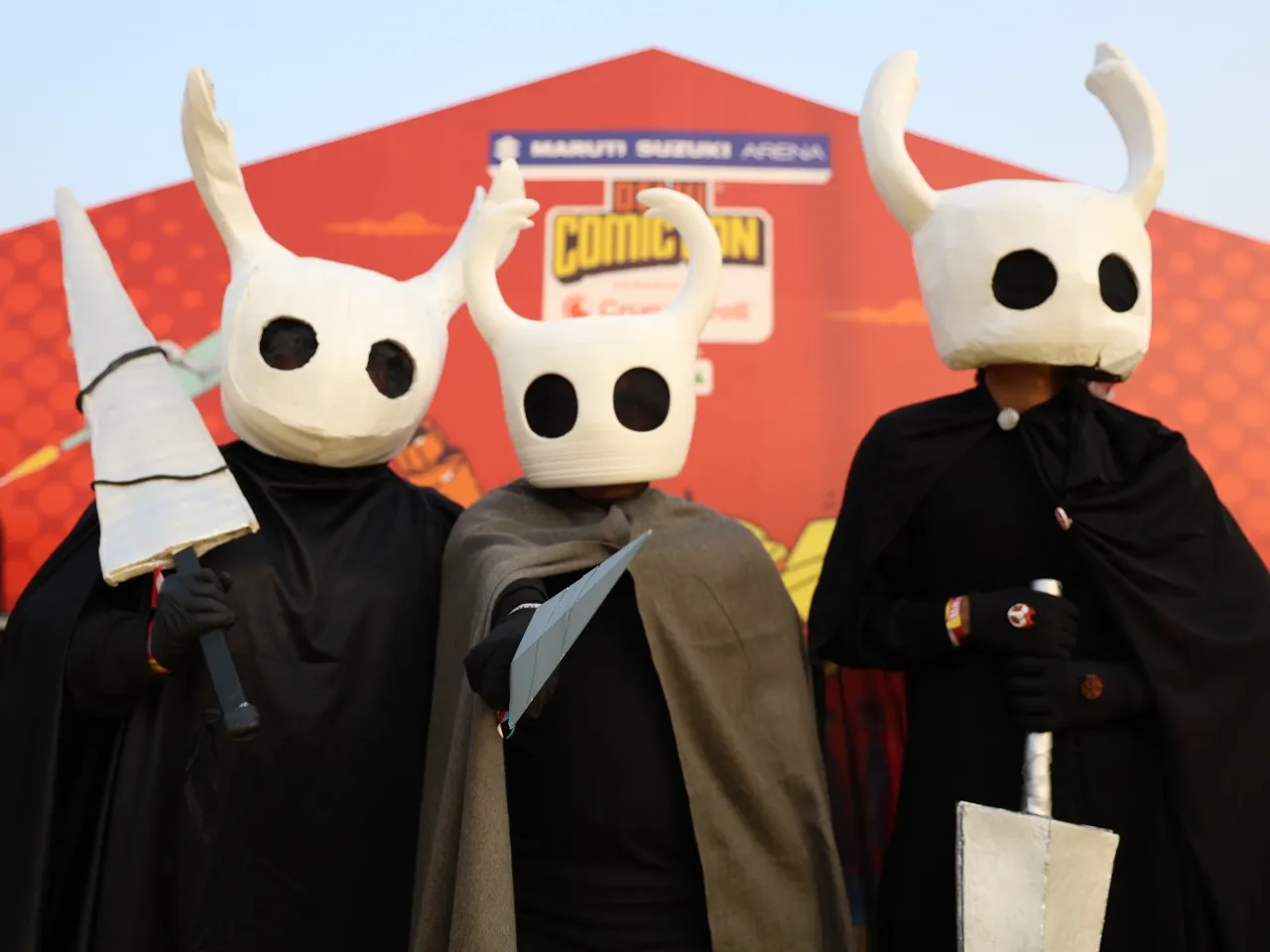 Cosplayer as Hollow Knight