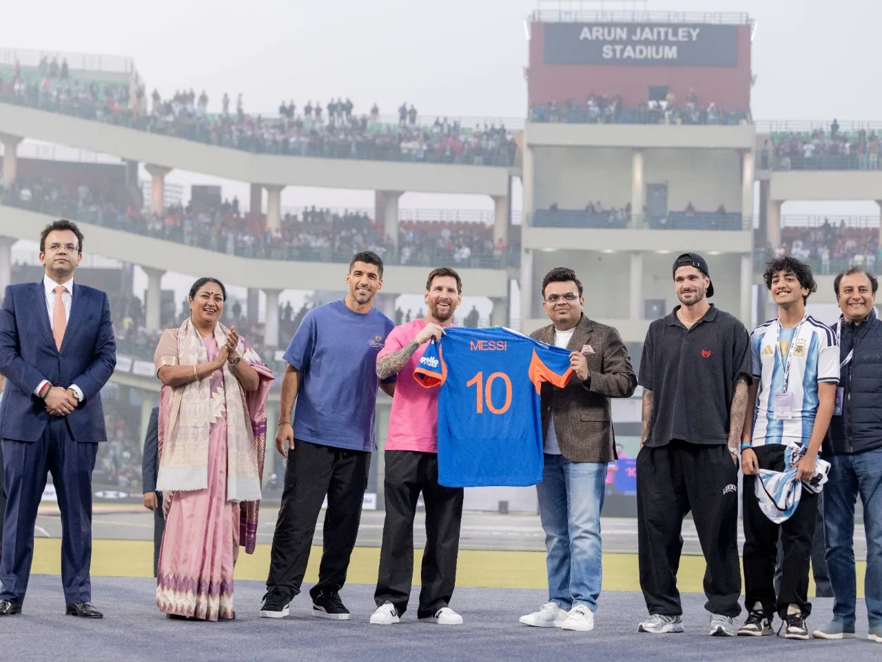 ICC Chairman Jay Shah Felicitates Lionel Messi Ahead of the ICC Men’s T20 World Cup 2026