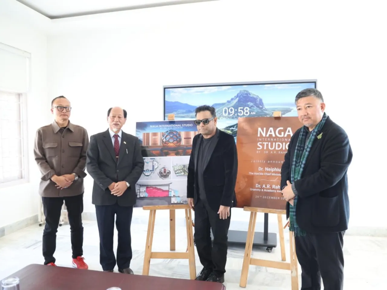 Naga International Studio By A R Rahman Announced In Kohima