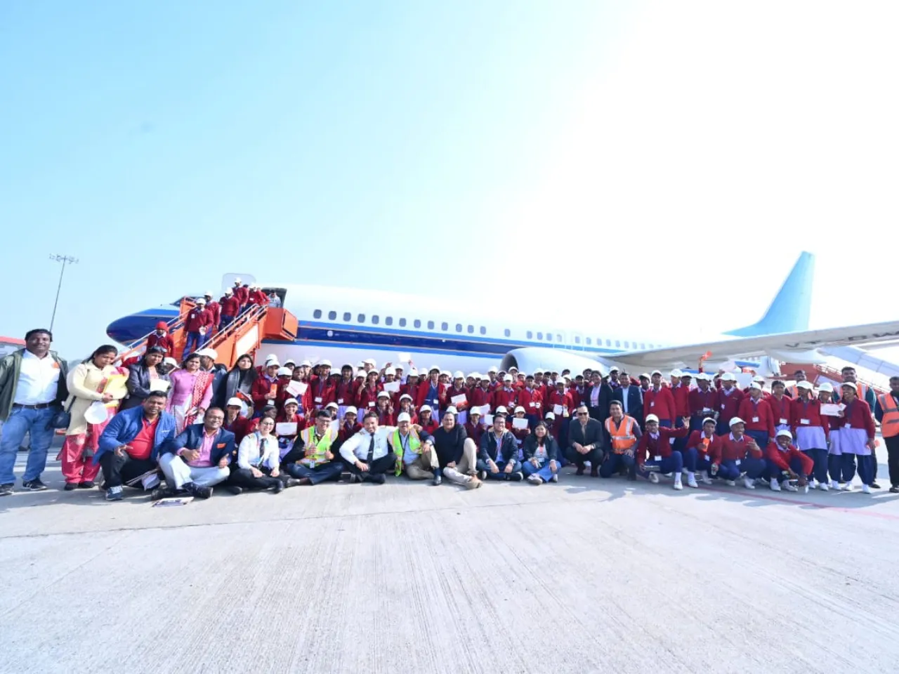 Air India Express Hosts Joy Flight For Masti Ki Pathshala Children