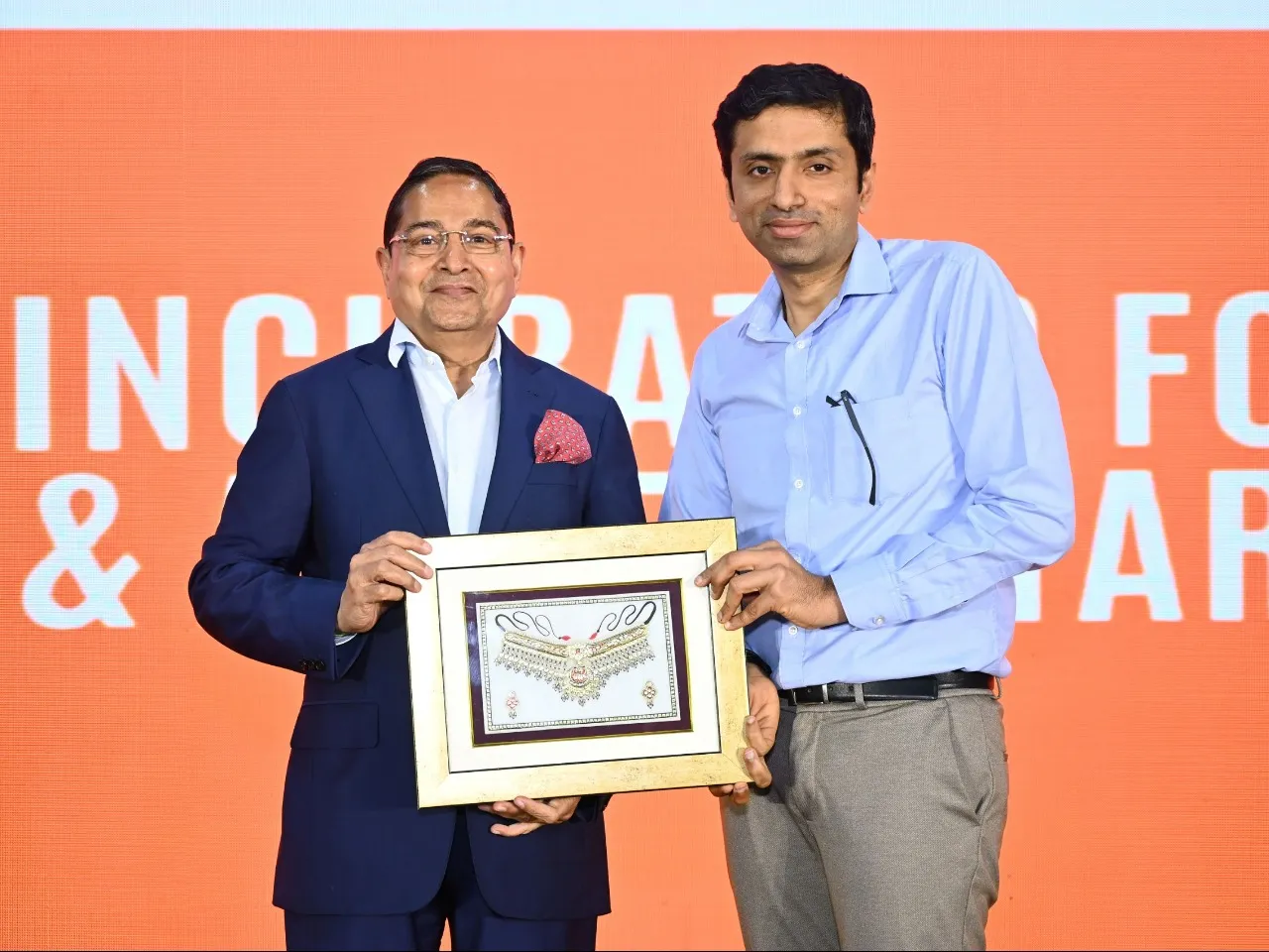 Mr Kirit Bhansali and Dr Tariq Thomas at JewelStart
