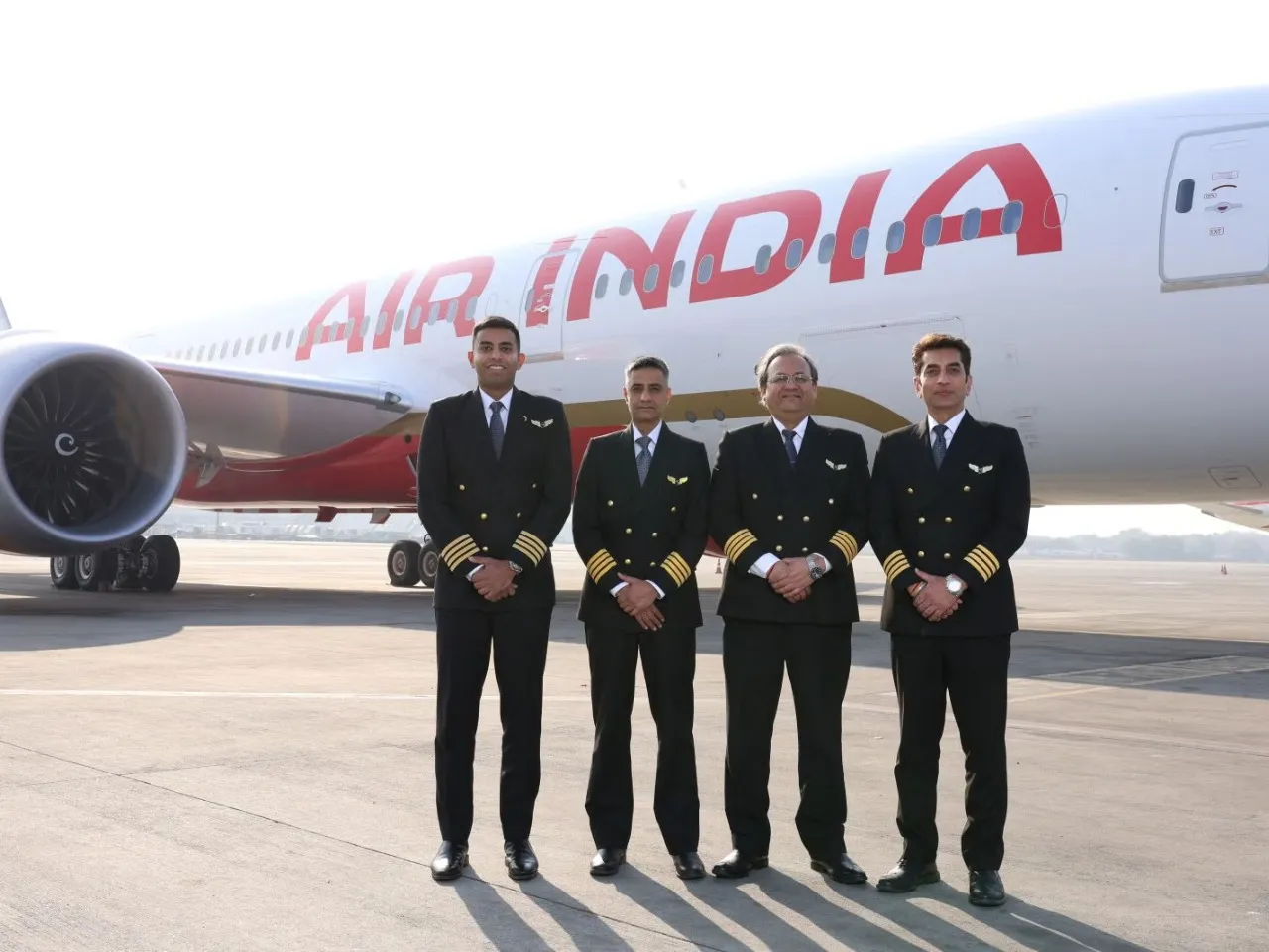 Air India Lands Made-For-Air India Boeing 787-9 At IGI Airport