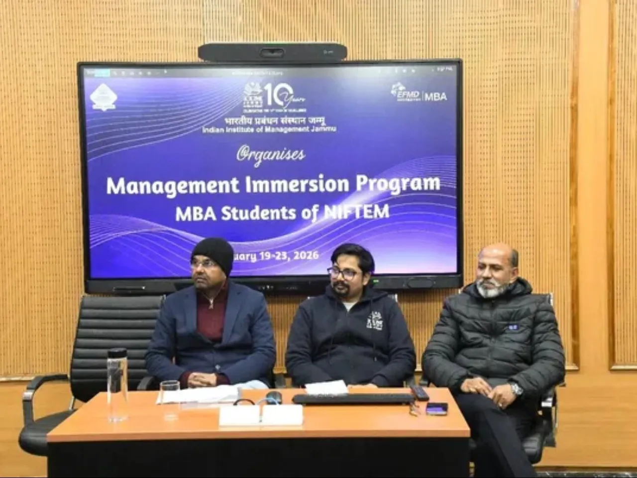 IIM Jammu Concludes Immersion Programme For NIFTEM Students