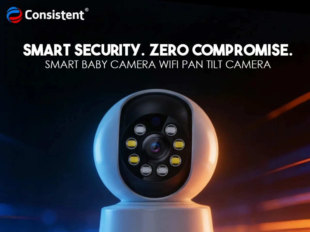 Consistent Expands Smart Security With 3MP Indoor Camera