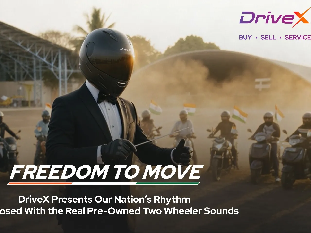DriveX Marks Republic Day With Bike Sound Composition
