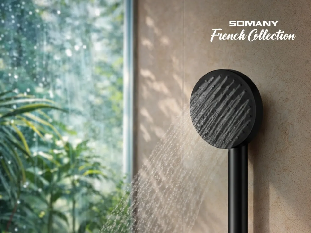 Somany Launches Downpour Overhead and Hand Shower Range