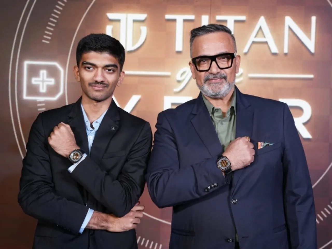 Titan Honours Grandmaster Gukesh With Titan Of The Year Watch