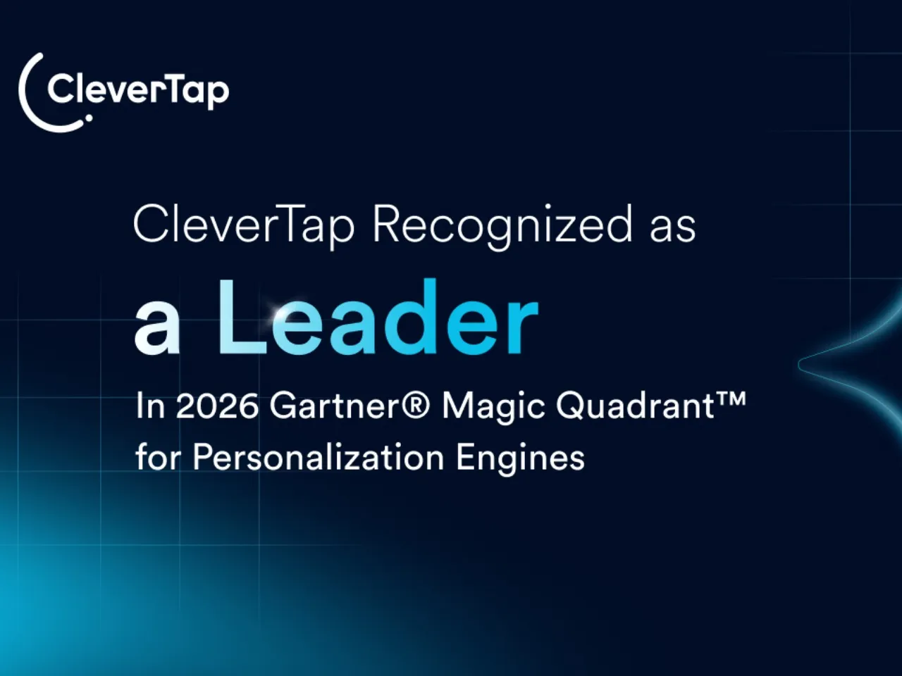 CleverTap Recognized As Leader In Gartner 2026 Magic Quadrant