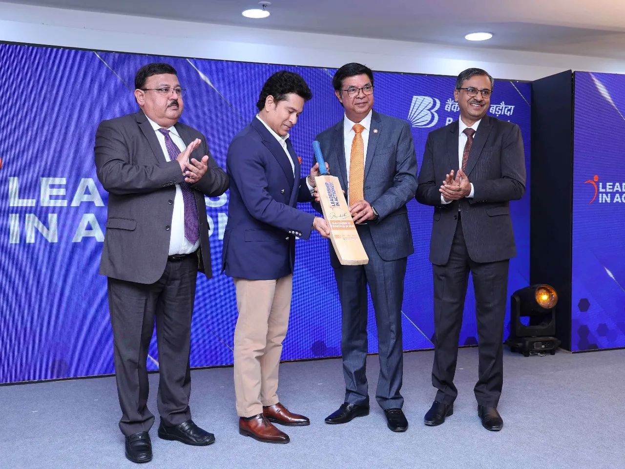 Bank Of Baroda Hosts Leadership Meet With Sachin Tendulkar