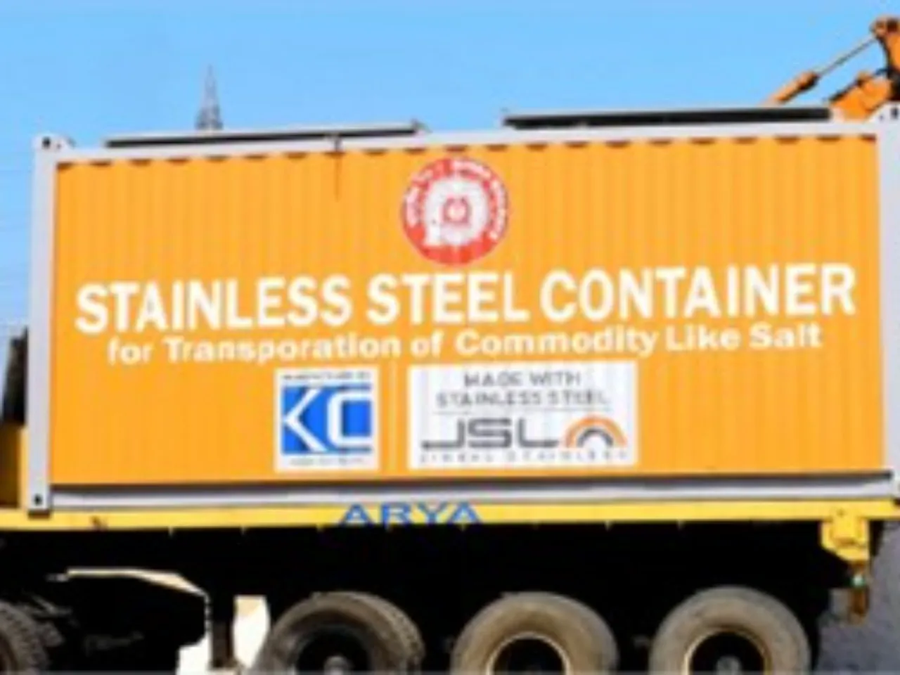 Jindal Stainless Builds Rail Container For Salt Logistics