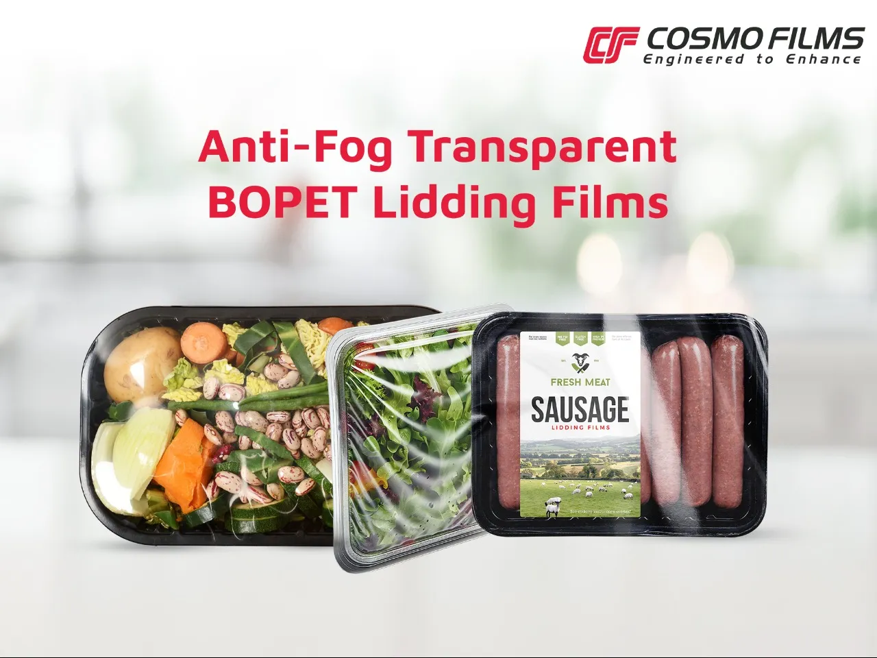 Cosmo Films Introduces Sealable Peelable PET Lidding Film