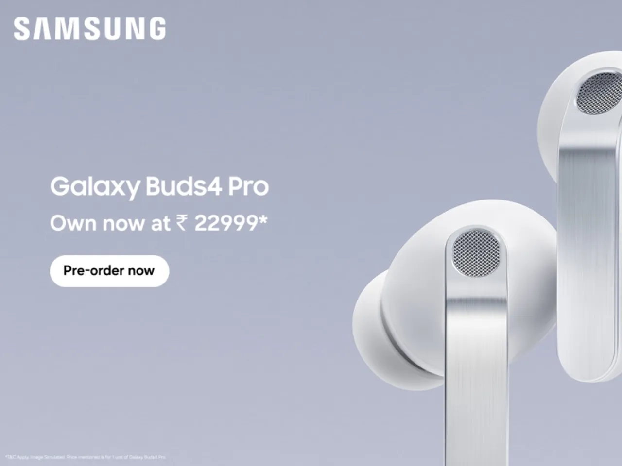 Samsung Introduces Galaxy Buds4 Series With New Blade Design