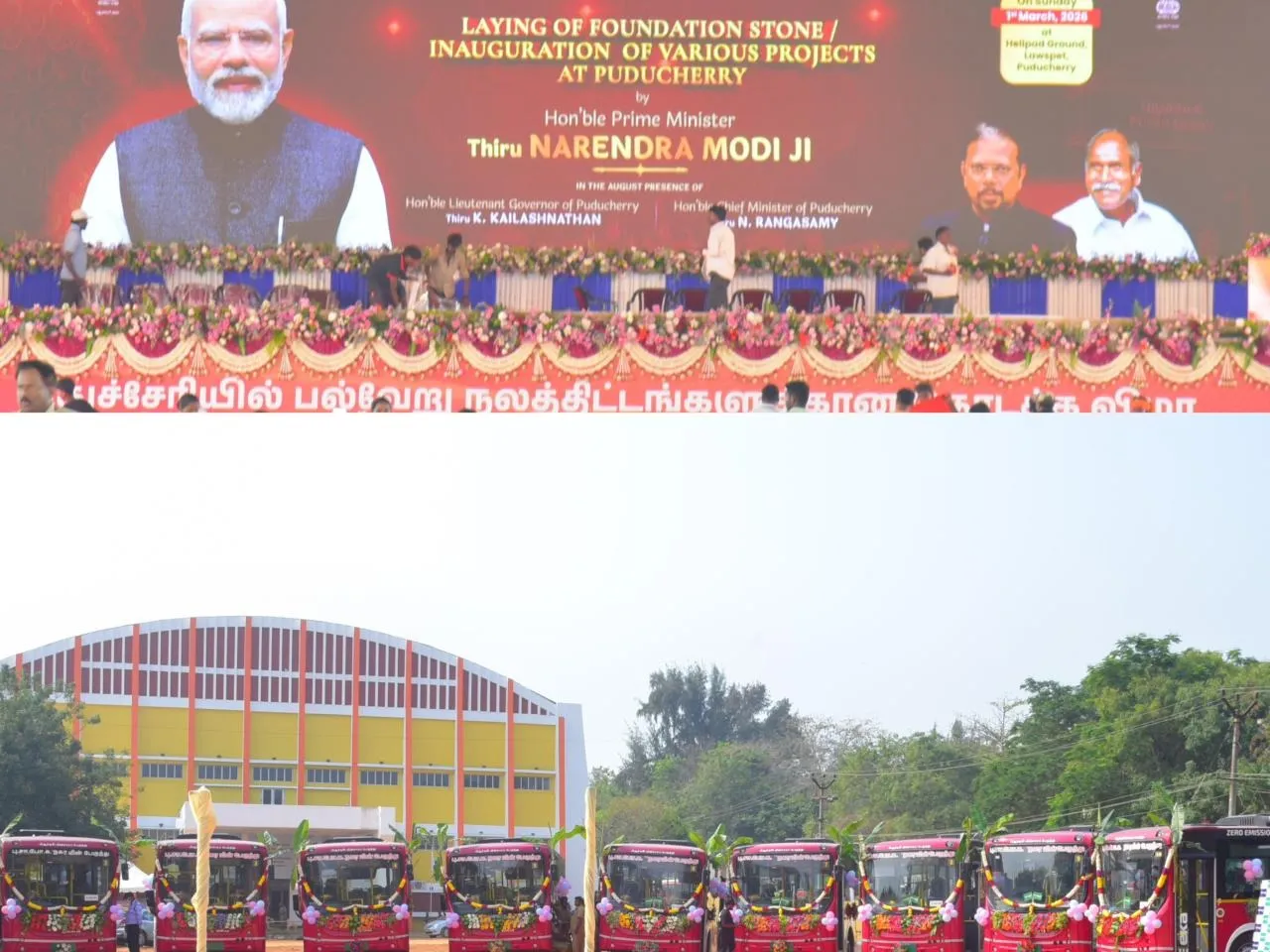 GreenCell Mobility Starts Electric Bus Service In Puducherry