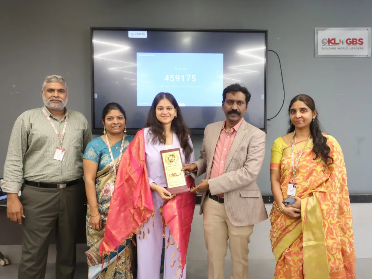 Alumna Ms Lashya from Broadridge Financial Solutions India Pvt Ltd