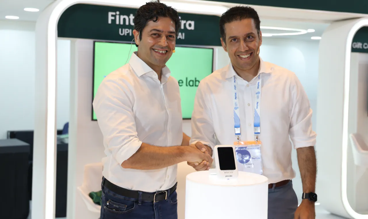 Picture- Kush Mehra President and Chief Business Officer Pine Labs and Rishi Chhabra, Vice President, Head of Merchant Sales & Acquiring (MS&A) Visa India and South Asia..