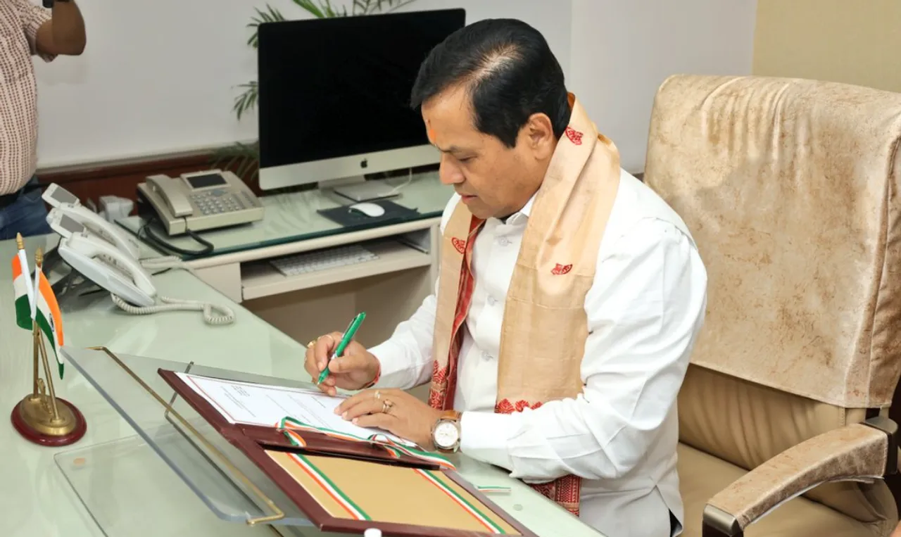 Union Minister Sarbananda Sonowal