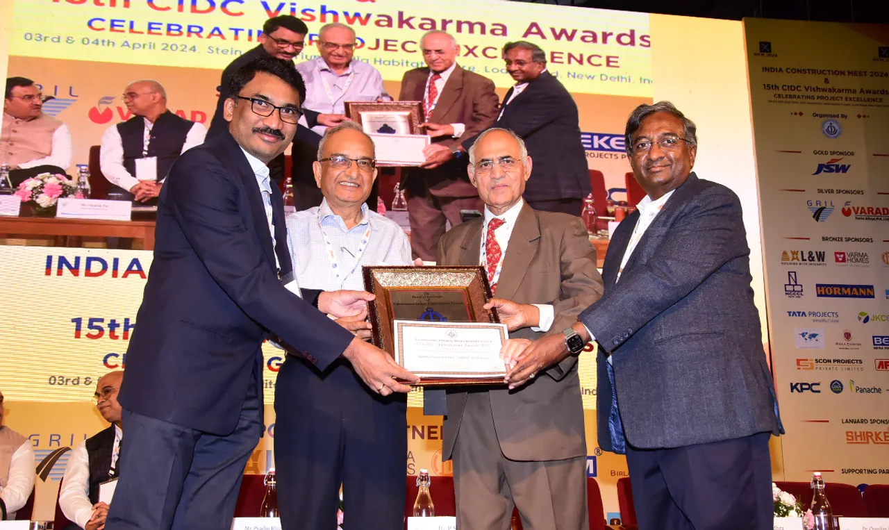 Achievement award for best professionally management company