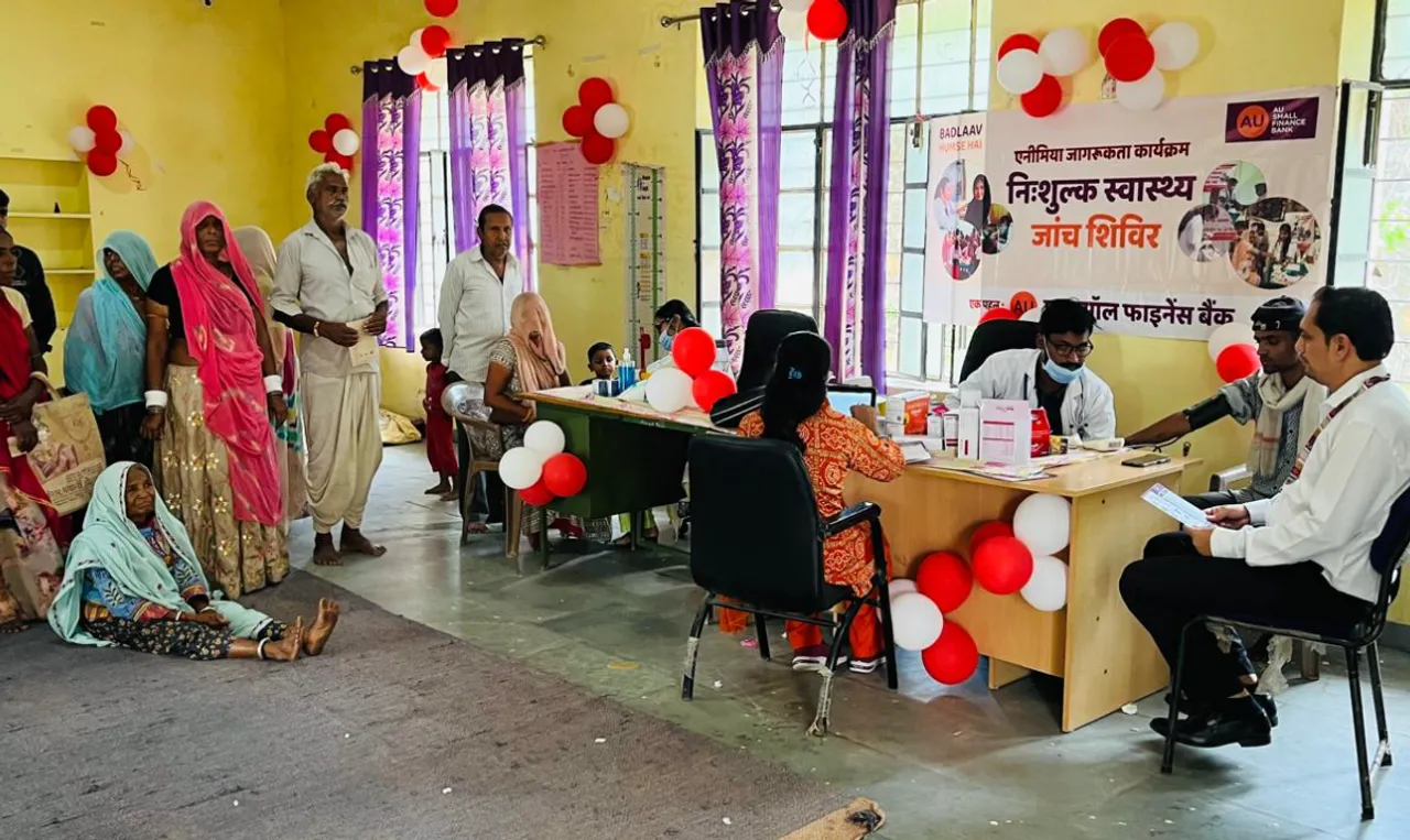 AU Small Finance Bank Launches Health Camps in Twelve States