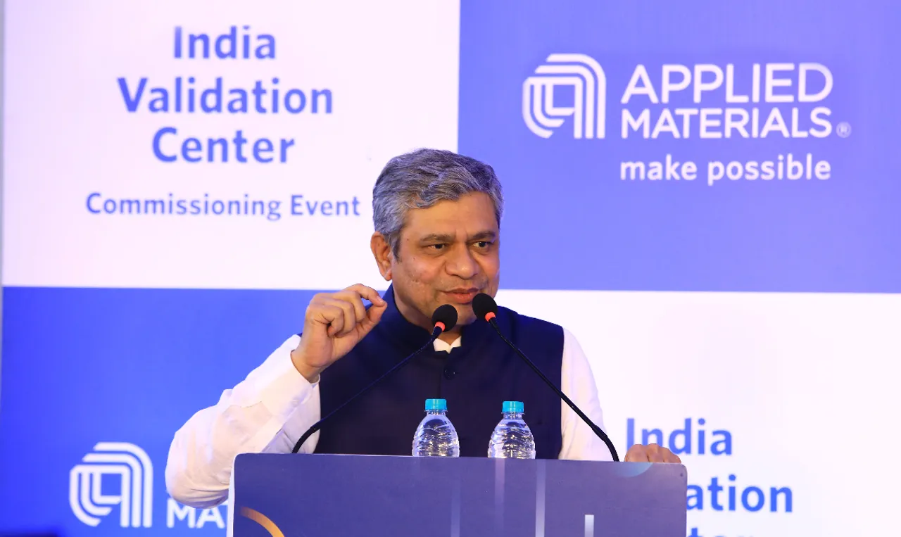 Ashwini Vaishnaw at Applied Materials