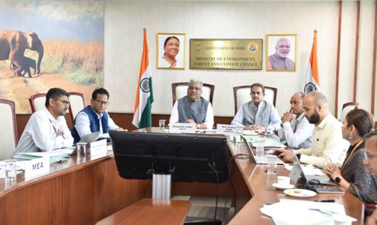 Union Minister of Environment, Forest, and Climate Change, Shri Bhupender Yadav