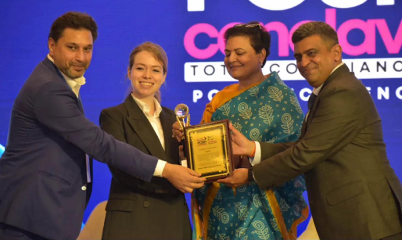 Kaspersky’s Jaydeep Singh, General Manager for South Asia (leftmost) and Ekaterina Naumova,