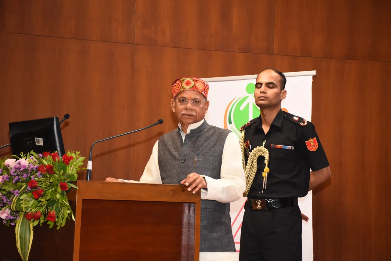 Shiv Pratap Shukla, Hon'ble Governor of HP, special lecture, Amrit Kaal Ka Bharat, EDII