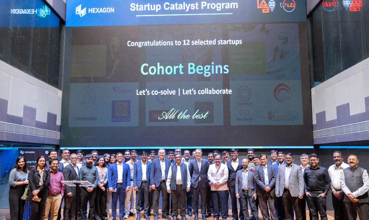 T-Hub and Hexagon with startups