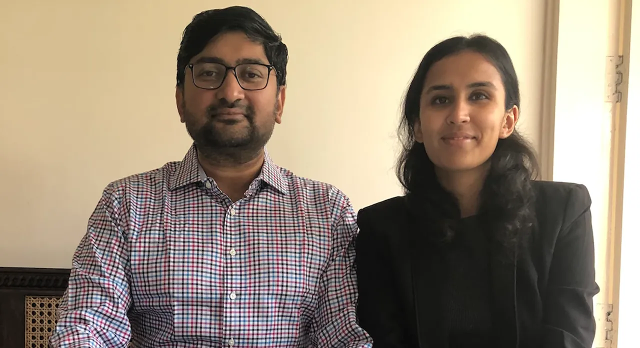 EduFund Co-Founders Eela Dubey and Arindam Sengupta