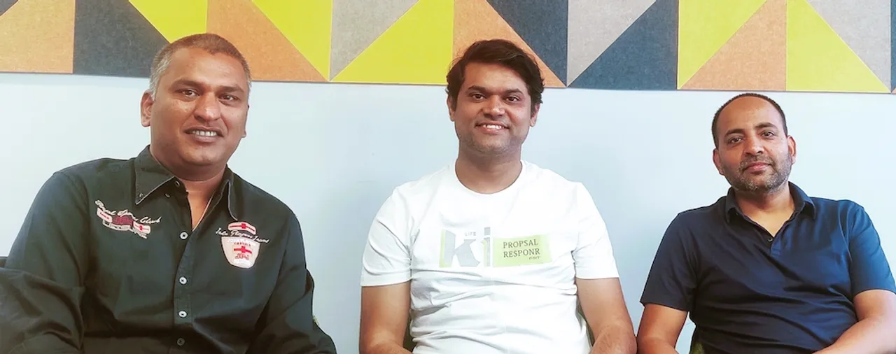 Co-founders (L-R) - Prashant Mohite, Sandeep Patil, Yogesh P
