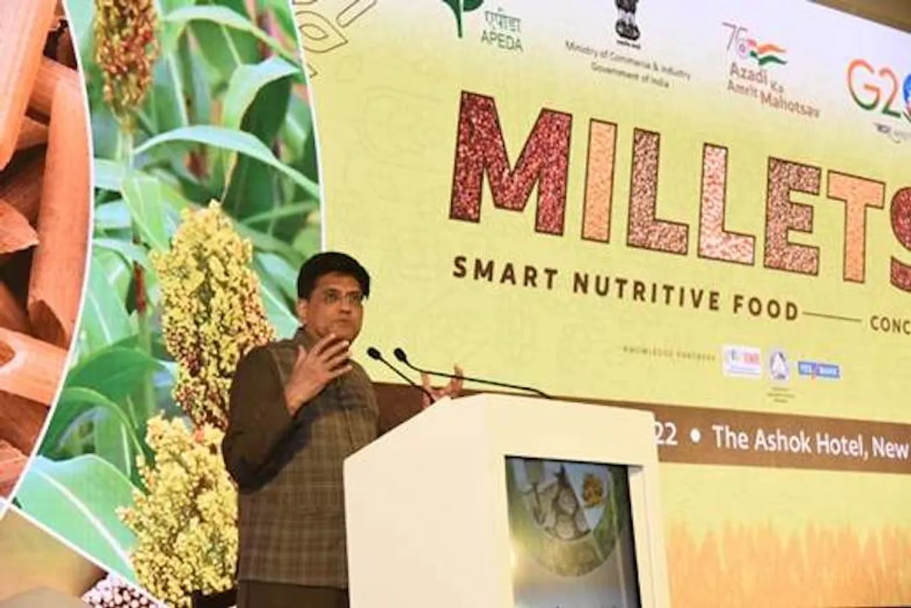 Piyush Goyal, Agriculture, Millets