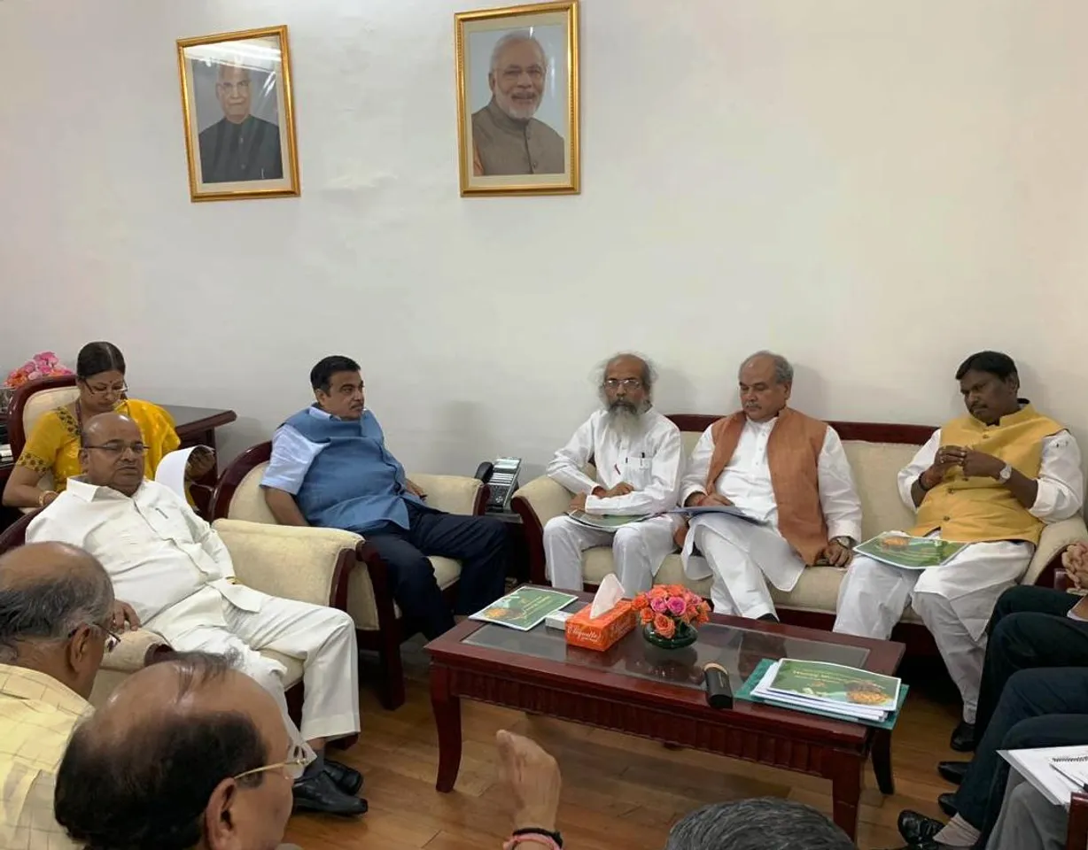 Nitin GAdkari, Mr Sarangi, NArendra SIngh Tomar,